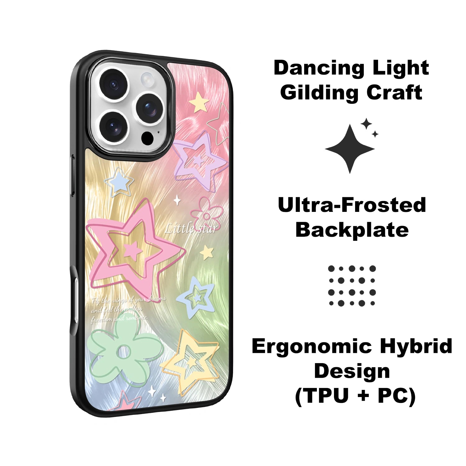 Rainbow Stars - iPhone Case